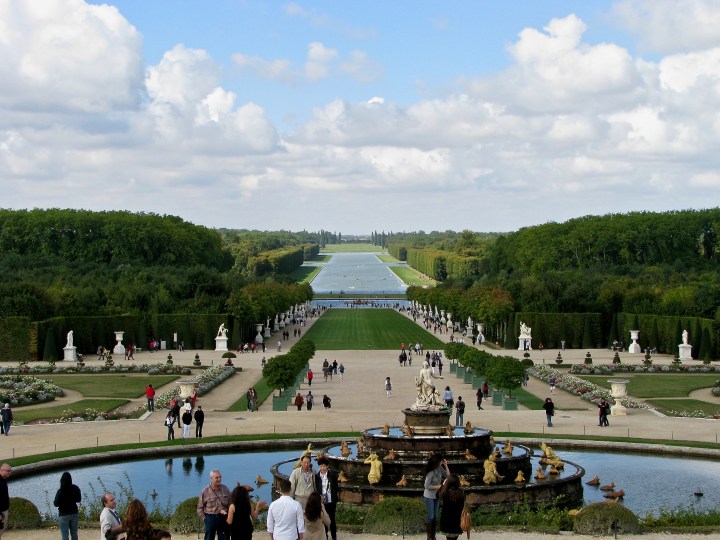 the grand perspective from Latona's fountain